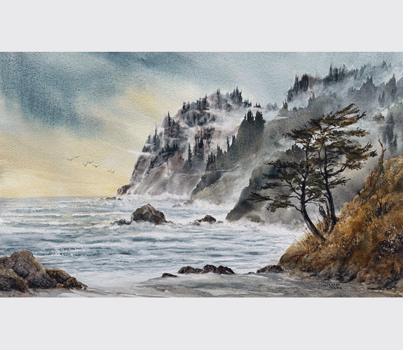 Julie Creighten watercolor paintings